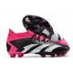 adidas Predator Accuracy.1 FG Nouvel Noir Blanc Rose Equipe Choc