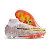 Nike Zoom Mercurial Superfly IX Elite FG Blanc Or