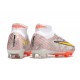 Nike Zoom Mercurial Superfly IX Elite FG Blanc Or