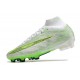 Nike Zoom Mercurial Superfly IX Elite FG Blanc Vert