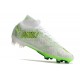 Nike Zoom Mercurial Superfly IX Elite FG Blanc Vert