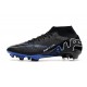 Nike Zoom Mercurial Superfly IX Elite FG Noir Chrome Hyper Royal