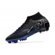 Nike Zoom Mercurial Superfly IX Elite FG Noir Chrome Hyper Royal