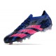 adidas Predator Accuracy.1 L FG PP Bleu Lucide Magenta Réel Equipe Noir Foncé