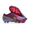 Nike Air Zoom Mercurial Vapor 15 Elite AG KM Foncé Betterave Mtlc Vivid Or
