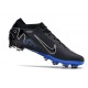 Nike Air Zoom Mercurial Vapor 15 Elite AG Noir Chrome Hyper Royal