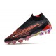 Chaussure de foot Nike Phantom GX Elite DF FG Noir Cramoisi Blanc