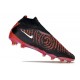 Chaussure de foot Nike Phantom GX Elite DF FG Noir Cramoisi Blanc