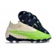 Chaussure de foot Nike Phantom GX Elite DF FG Vert Blanc