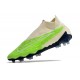 Chaussure de foot Nike Phantom GX Elite DF FG Vert Blanc