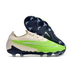 Nike Phantom Gx Elite Fg Nouvelles Vert Blanc