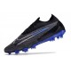 Nike Phantom Gx Elite Fg Nouvelles Noir Chrome Hyper Royal