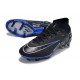 Nike Zoom Mercurial Superfly IX Elite AG Noir Chrome Hyper Royal