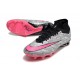 Nike Zoom Mercurial Superfly IX Elite AG Argent Métallique Hyper Rose Noir