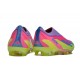 Chaussure adidas X Crazyfast.1 LL FG Korean Nights Son - Lucid Lemon Bleu Rose