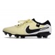 Nike Tiempo Legend X Elite FG Neuf Beige Noir