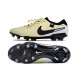 Nike Tiempo Legend X Elite FG Neuf Beige Noir