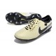 Nike Tiempo Legend X Elite FG Neuf Beige Noir