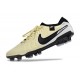 Nike Tiempo Legend X Elite FG Neuf Beige Noir