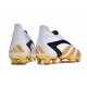 Crampons adidas Predator Accuracy + FG Blanc Or Noir