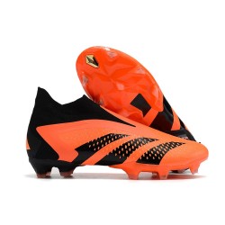 Crampons adidas Predator Accuracy + FG Orange Solaire Equipe Noir