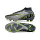 Nike Zoom Mercurial Superfly IX Elite FG Gris Noir Vert