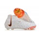 Chaussure Nike Phantom Luna Elite FG Blanc Noir Orange Total