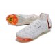 Chaussure Nike Phantom Luna Elite FG Blanc Noir Orange Total