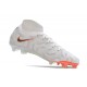 Chaussure Nike Phantom Luna Elite FG Blanc Noir Orange Total