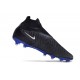 Chaussure de foot Nike Phantom GX Elite DF FG Noir Chrome Hyper Royal