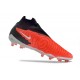 Chaussure de foot Nike Phantom GX Elite DF FG Pourpre Noir Blanc