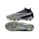 Chaussure de foot Nike Phantom GX Elite DF FG Gris Noir