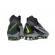 Chaussure de foot Nike Phantom GX Elite DF FG Gris Noir