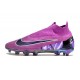 Chaussure de foot Nike Phantom GX Elite DF FG Violet Noir