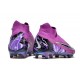 Chaussure de foot Nike Phantom GX Elite DF FG Violet Noir