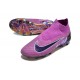 Chaussure de foot Nike Phantom GX Elite DF FG Violet Noir