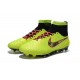 2015 Chaussure de Football Nike Magista Obra FG Volt Orange Rose Noir