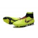 2015 Chaussure de Football Nike Magista Obra FG Volt Orange Rose Noir