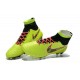 2015 Chaussure de Football Nike Magista Obra FG Volt Orange Rose Noir