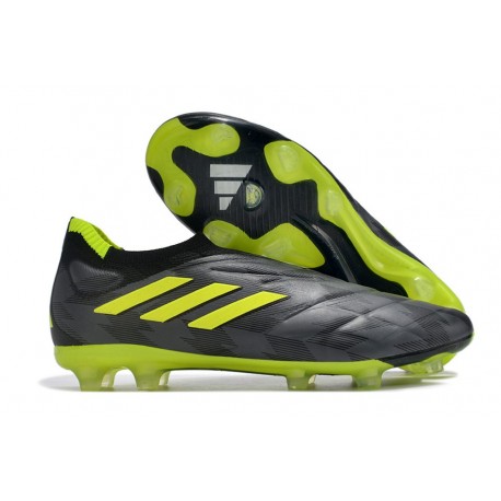 adidas Copa Pure+ FG Crampon Noir Vert