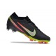 Chaussure Nike Zoom Mercurial Vapor 15 Elite FG Noir Argentee