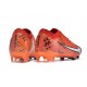 Nike Zoom Mercurial Vapor 15 Elite FG MDS Carmin Clair Ivoire Pâle Mandarine Vif