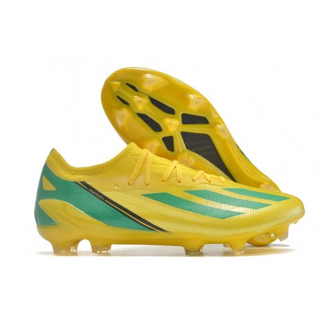 adidas X Crazyfast Messi.1 FG Nouvelles Jaune Vert