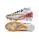 Nike Zoom Mercurial Superfly IX Elite FG MR Blanc Rouge Or