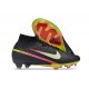 Nike Zoom Mercurial Superfly IX Elite FG MR Noir Argentee