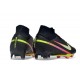 Nike Zoom Mercurial Superfly IX Elite FG MR Noir Argentee