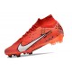 Nike Zoom Mercurial Superfly IX Elite FG MDS Carmin Clair Ivoire Pâle Mandarine Vif