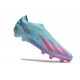 Chaussure adidas X Crazyfast.1 LL FG Messi X Miami Turquoise Rose