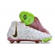 Chaussure Nike Phantom Luna Elite FG X WWC Blanc Noir Or