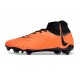 Chaussure Nike Phantom Luna Elite FG Orange Noir